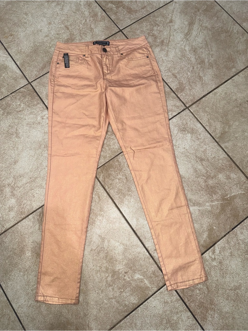 Kardashian Kollection NWT Peach Skinny Jeans SZ8